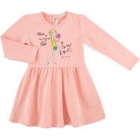 Плаття дитяче Breeze з дівчинкою (16811-110G-peach)
