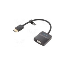 Перехідник HDMI M to VGA F 0.15m black Vention (42154)