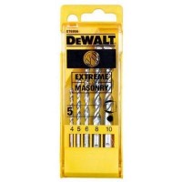 Набір свердл DeWALT EXTREME по кирпичу, 5шт, d=4,5,6,8,10м (DT6956)