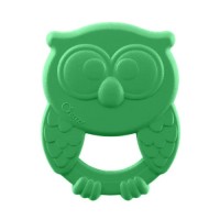 Прорізувач Chicco брязкальце Сова серії ECO+ зелений (10489.00.01)