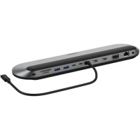 Концентратор Belkin USB-C 11in1 Multimedia Pro Dock (INC014BTSGY)