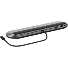 Концентратор Belkin USB-C 11in1 Multimedia Pro Dock (INC014BTSGY)