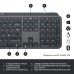 Комплект Logitech MX Keys for Business UA Graphite + Desk Mat Studio Series Mid Grey (MX920-010933)