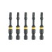 Набір біт DeWALT IMPACT TORSION, ударні, Torx, T25, L=57 мм, 5 шт (DT7396T)