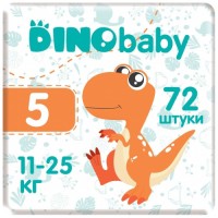 Підгузки Dino Baby Розмір 5 (11-25 кг) 72 шт (2 пачки по 36 шт) (2000998941208)