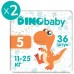 Підгузки Dino Baby Розмір 5 (11-25 кг) 72 шт (2 пачки по 36 шт) (2000998941208)