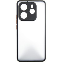 Чохол до мобільного телефона Dengos Matte Xiaomi Redmi Note 14 4G (Black) (DG-TPU-MATT-160)