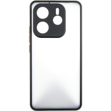 Чохол до мобільного телефона Dengos Matte Xiaomi Redmi Note 14 4G (Black) (DG-TPU-MATT-160)