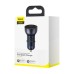 Зарядний пристрій Baseus USB + USB-C QC3.0 65W Particular Digital Display gray (CCKX-C0G)
