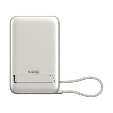 Батарея універсальна Sigma X-power SI10A8QL-MAG silver 10000mAh, Magnetic wireless 15W, charge iWatch, PD+QC, 22,5W max (4827798161012)
