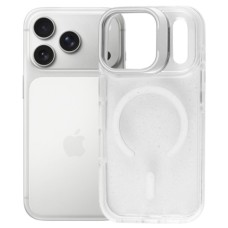 Чохол до мобільного телефона BeCover FIBRA Star Shine MagSafe Apple iPhone 17 Pro White (715431)