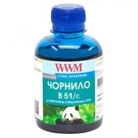 Чорнило WWM Brother DCP-T300/T500W/T700W 200г Cyan Water-soluble (B51/C)