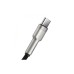 Дата кабель USB 2.0 AM to USB-C 1.0m Cafule Metal 66W black Baseus (CAKF000101)