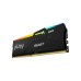 Модуль пам'яті для комп'ютера DDR5 128GB (2x64GB) 5600 MHz Beast RGB Kingston Fury (ex.HyperX) (KF556C36BBEAK2-128)