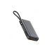 Батарея універсальна Acefast 20000mAh 130W PD, QC/3.0 USB-A+USB-C In/Out,build-in cable M22 Gray (6974316283904)