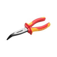 Плоскогубці Tolsen Premium диэлектрические удлиненные загнутые VDE 160 мм (V38146)