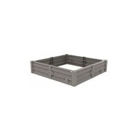 Пісочниця Smoby грядка 2 в 1, 76x76 см (850208)