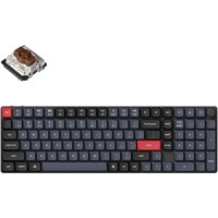 Клавіатура Keychron K17 PRO Gateron MX 2.0 Brown QMK White Led Wireless/Bluetooth/USB-А UA Black (K17P-A3-UA)