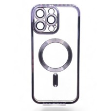 Чохол до мобільного телефона BeCover TPU Chrome Case (MagSafe) для Apple iPhone 16 Pro Purple (712084)