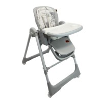 Стілець для годування Velano гойдалка Nomi, light grey (45683)