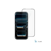 Скло захисне 2E 2.5D FCFG iPhone 17 Pro Black (2E-IP-17P-6.3-SMFCFG-BB)