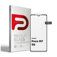 Скло захисне Armorstandart Pro Xiaomi Poco M7 5G Black (ARM85175)