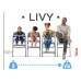 Стілець для годування Kinderkraft Livy Olive Green (5902533919628)