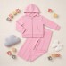 Спортивний костюм дитячий Breeze на блискавці з капюшоном (21207-152G-pink)