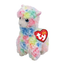 М'яка іграшка Ty Beanie Babies Різнобарвна лама Lola 15 см (41217)