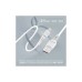 Дата кабель USB 2.0 AM to Lightning 1.2m 2.4A MFi PowerLine-Ai120 white Promate (powerline-ai120.white)
