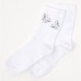 Шкарпетки дитячі UCS Socks з метеликами (M0C0102-0908-9G-white)