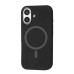 Чохол до мобільного телефона BeCover FIBRA Silicone OmniMag Apple iPhone 16 Black (716223)