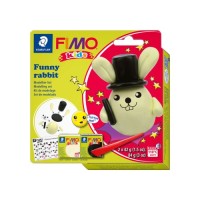 Набір для творчості Fimo Kids Зайчик 2 кольори х 42 г (4007817078723)