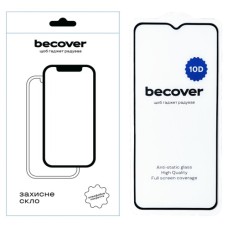 Скло захисне BeCover ZTE Blade A34 10D Black (712336)