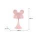 Нічник Kite Світильник LED з акумулятором Simple Mouse, рожевий (K25-317-2-2)