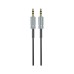 Кабель мультимедійний 3.5mm M to 3.5mm M 3.0m UPA31 Cindy spring AUX Black HOCO (6942007631235)