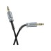 Кабель мультимедійний 3.5mm M to 3.5mm M 3.0m UPA31 Cindy spring AUX Black HOCO (6942007631235)