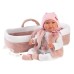 Лялька Llorens Mimi Lloron Capazo Rosa, 40 см (74012)
