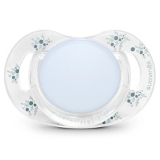 Пустушка Suavinex Poetry фізіологічна, 0-6 місяців, світло-блакитна з малюнком (308930)