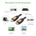 Кабель мультимедійний HDMI to HDMI 5.0m V1.4 HD101 Ugreen (10167)