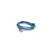 Дата кабель USB 2.0 AM/AF 3.0m ferrite transparent blue Voltronic (YT-AM/AF-3.0TBL)