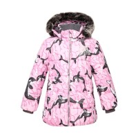 Куртка Huppa MELINDA 18220030 світло-рожевий з принтом 92 (4741468963822)
