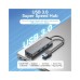 Концентратор Vention USB 3.0 to 4xUSB 3.0 Hub With Power Supply 0.15m black (CHLBB)