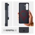 Чохол до мобільного телефона Armorstandart BlackIcon Aramid Twill MagCase Samsung S26 Plus Black (ARM90146)