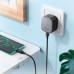 Зарядний пристрій HOCO CS32A Rise 1xUSB-C PD20W + 1xUSB QC3.0 Black (6942007617451)