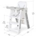 Стілець для годування Mealux Feedo White/Grey (KD-F033 White/Grey)