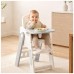 Стілець для годування Mealux Feedo White/Grey (KD-F033 White/Grey)