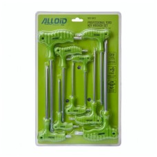 Ключ Alloid вигнутий TORX, 9шт. (NTR-0912)