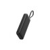 Батарея універсальна Acefast 20000mAh 130W PD, QC/3.0 USB-A+USB-C In/Out,build-in cable M22 Gray (6974316283904)