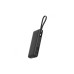 Батарея універсальна Acefast 20000mAh 130W PD, QC/3.0 USB-A+USB-C In/Out,build-in cable M22 Gray (6974316283904)